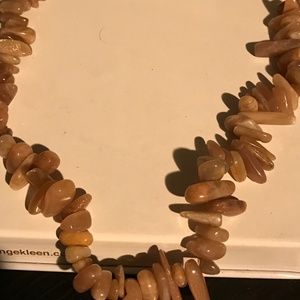 Peach Moonstone Necklace